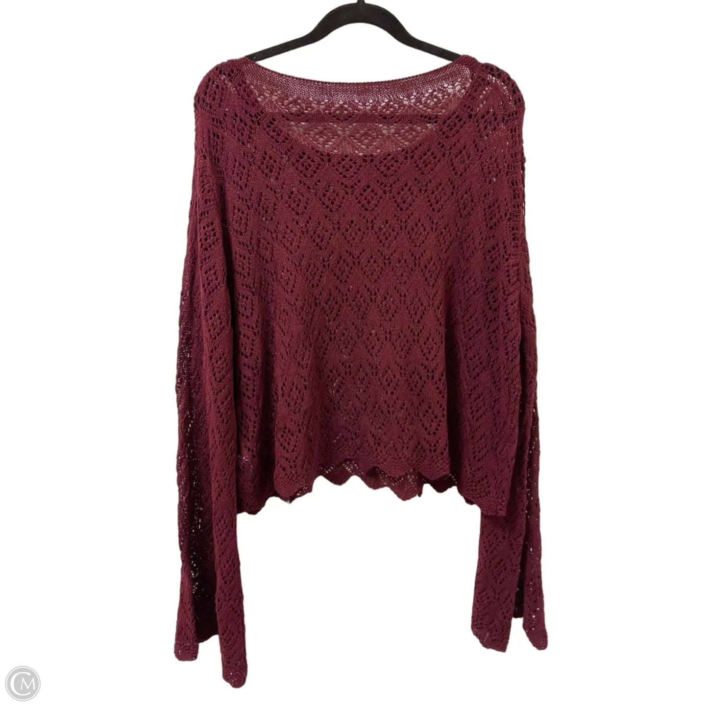Sweater By Cider In Red, Size: 2x