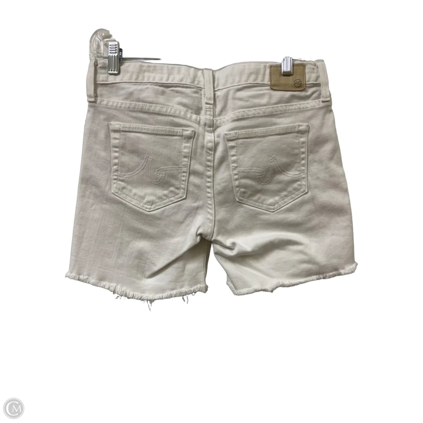 Shorts By Adriano Goldschmied In White Denim, Size: 2