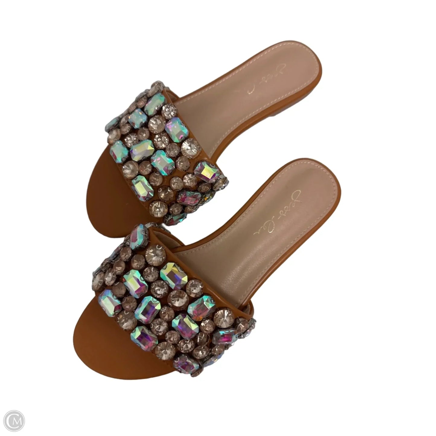 Sandals Flats By Jess Lea In Tan, Size: 6