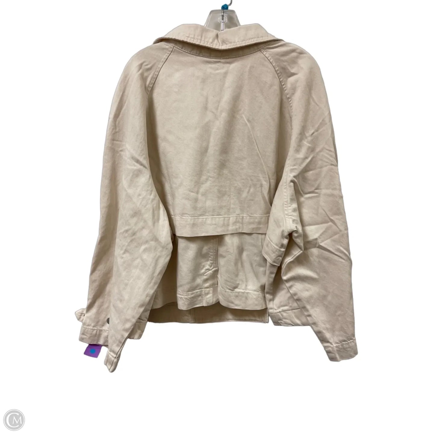 Jacket Denim By Universal Thread In Cream Denim, Size: 4x