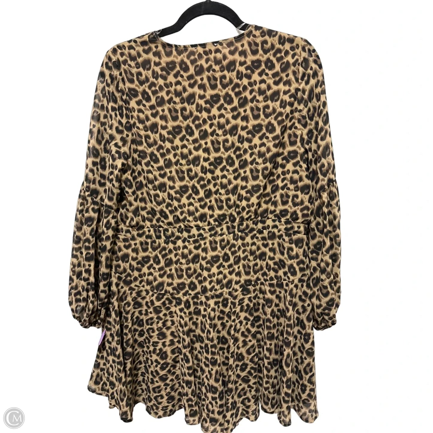 Dress Casual Short By Entro In Animal Print, Size: S