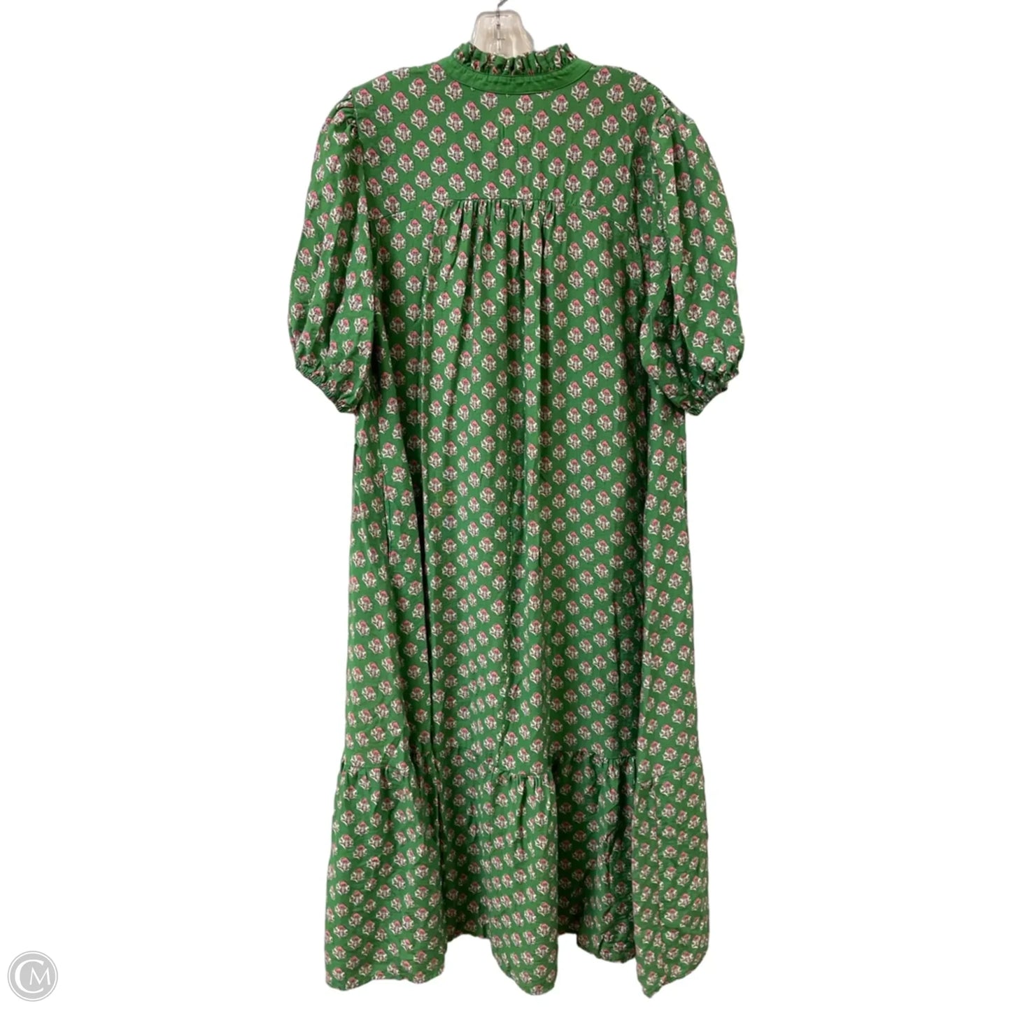 Dress Casual Maxi By Umgee In Green & Pink, Size: M