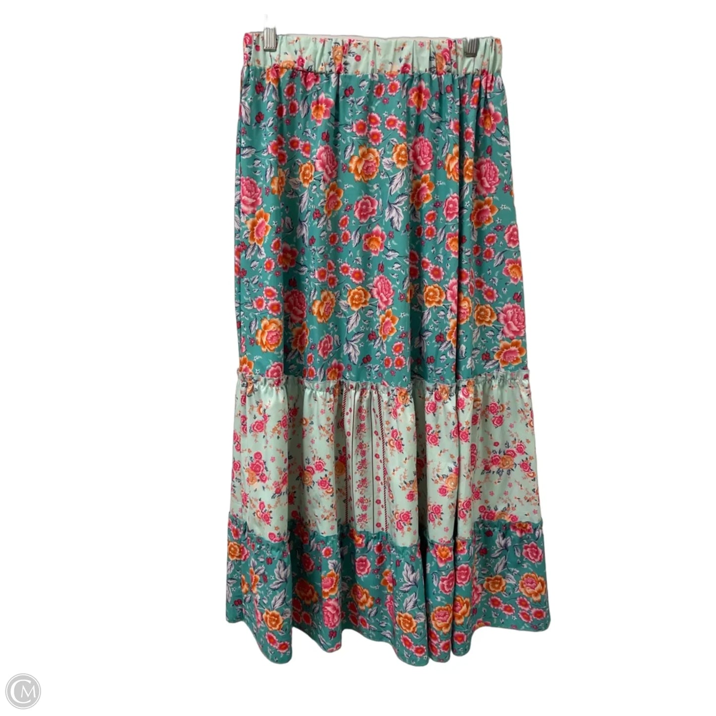 Skirt Maxi By Clothes Mentor In Floral Print, Size: 10