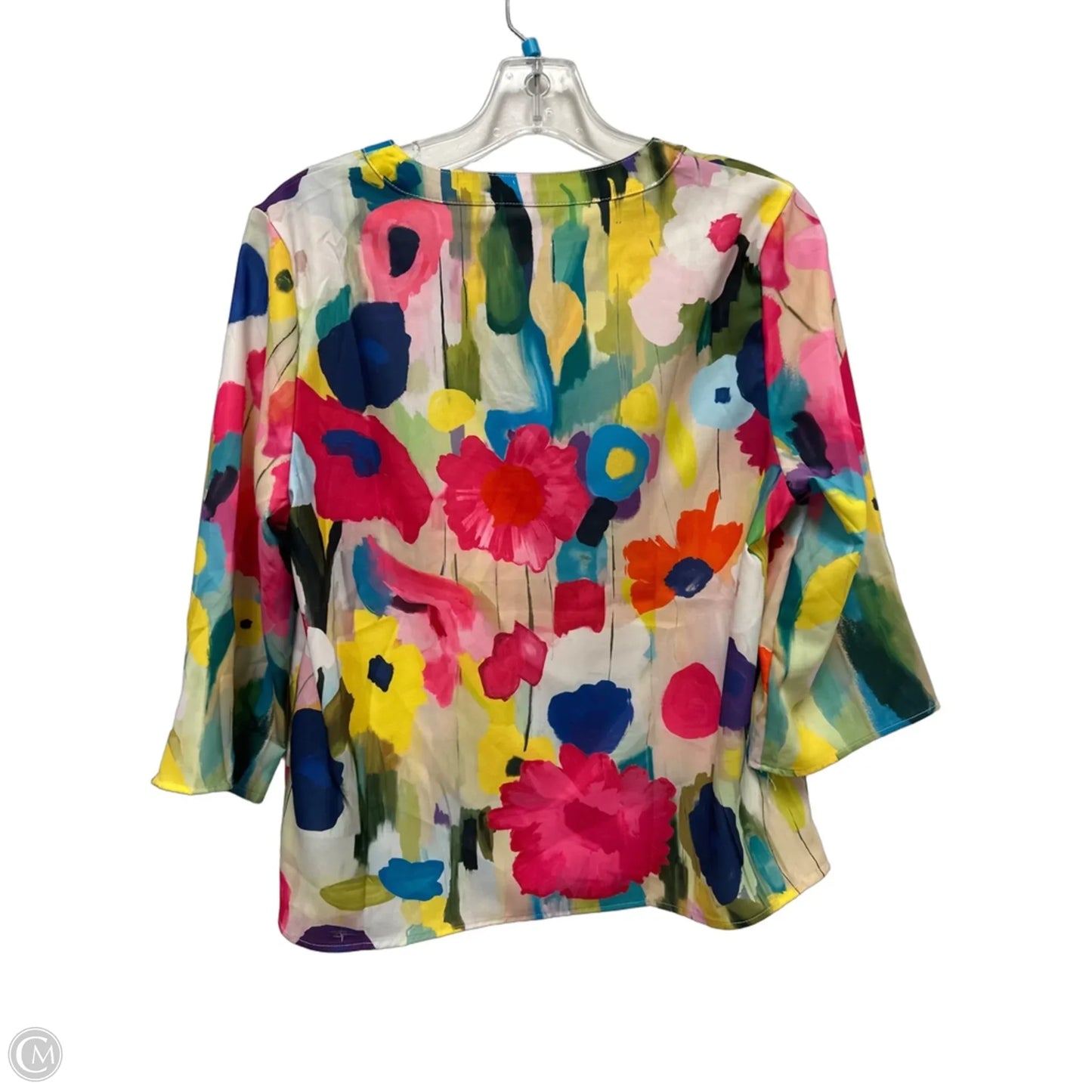 Top Long Sleeve By Clothes Mentor In Floral Print, Size: S