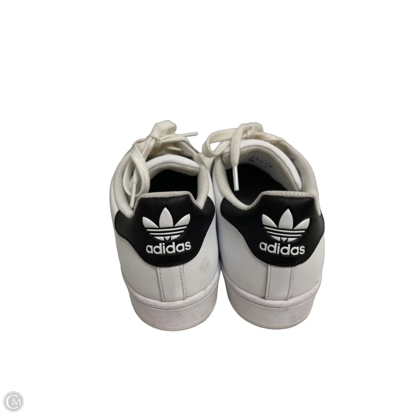 Shoes Sneakers By Adidas In Black & White, Size: 10