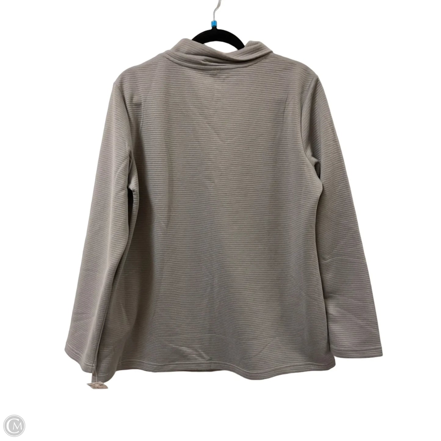 Tunic Long Sleeve By Jockey In Grey, Size: Xl