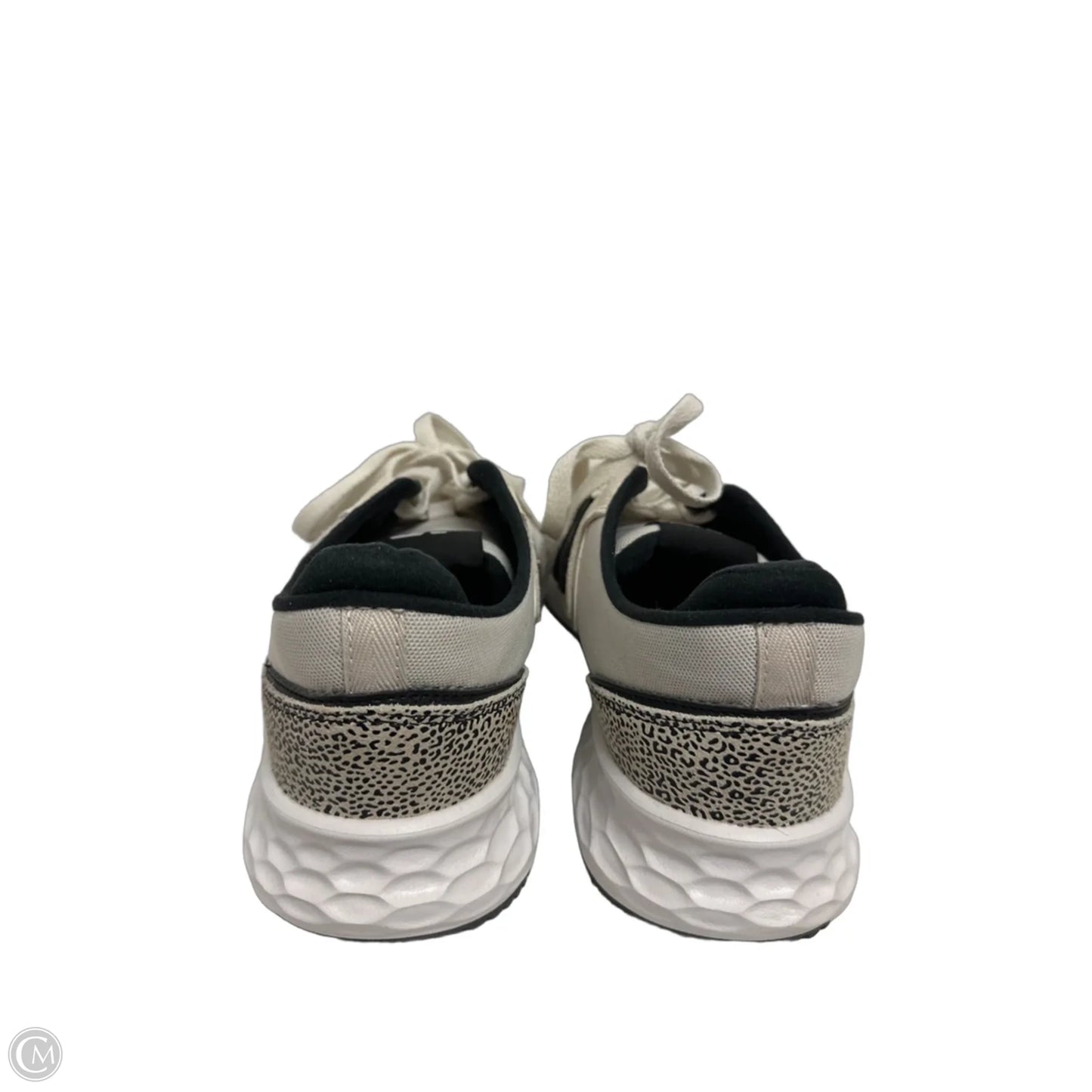 Shoes Sneakers By New Balance In Black & Cream, Size: 10