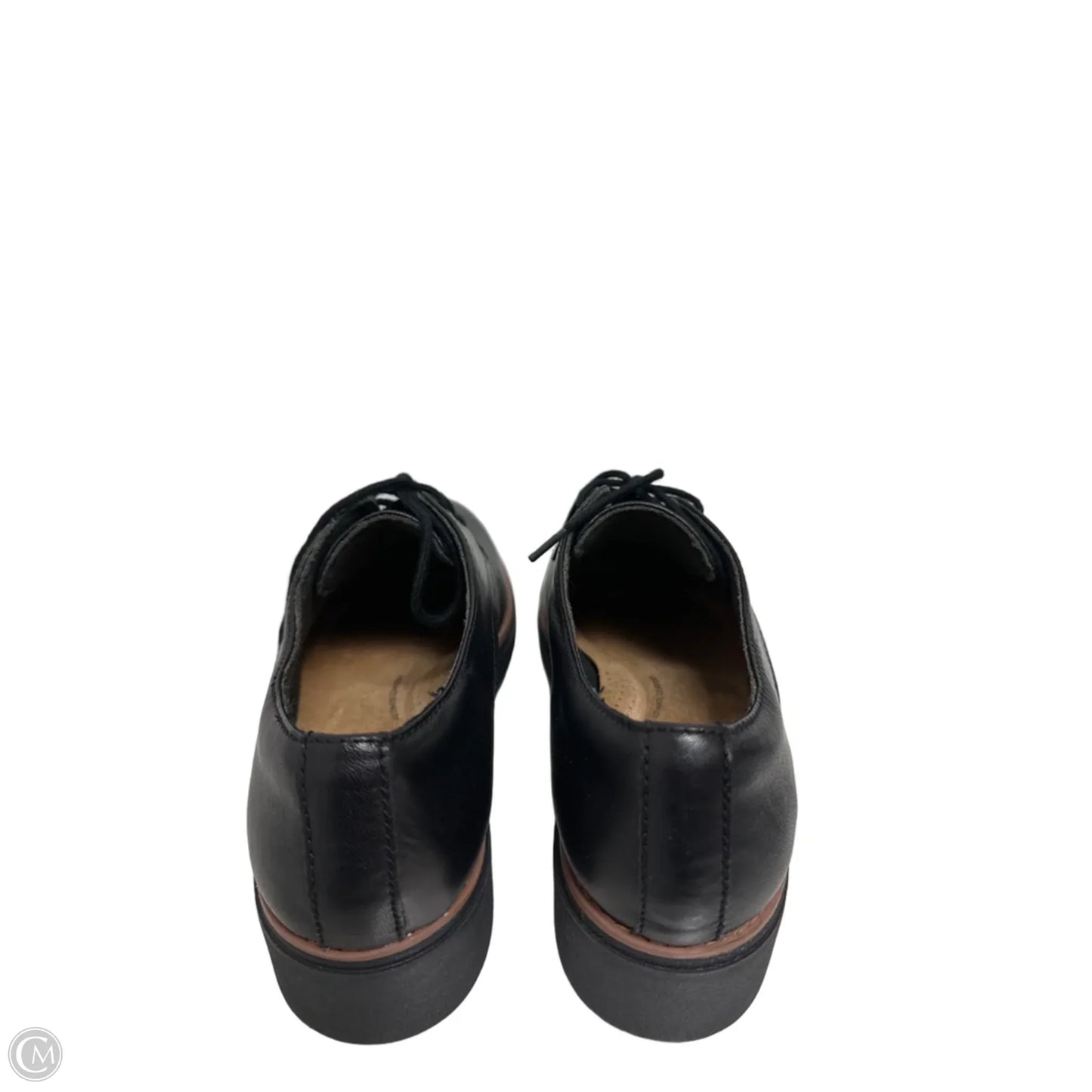 Shoes Flats By Clarks In Black, Size: 7