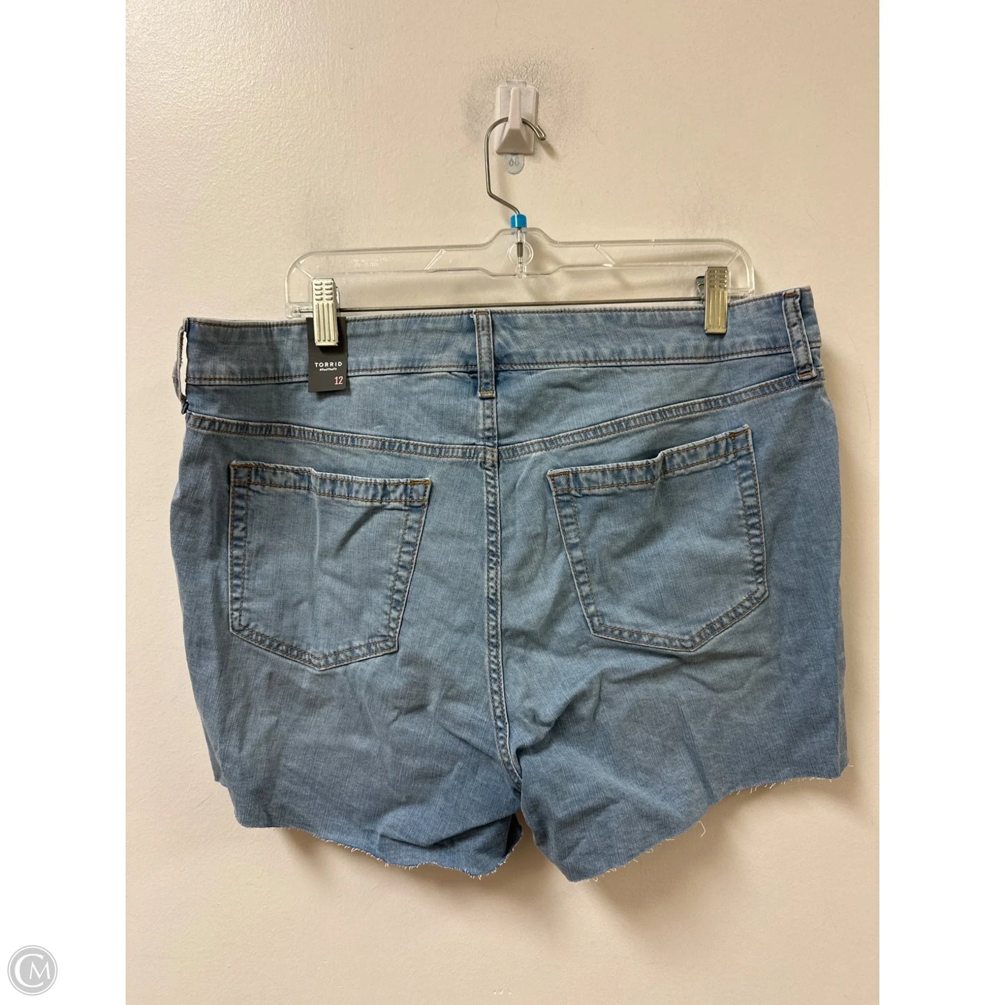 Shorts By Torrid In Blue Denim, Size: 12