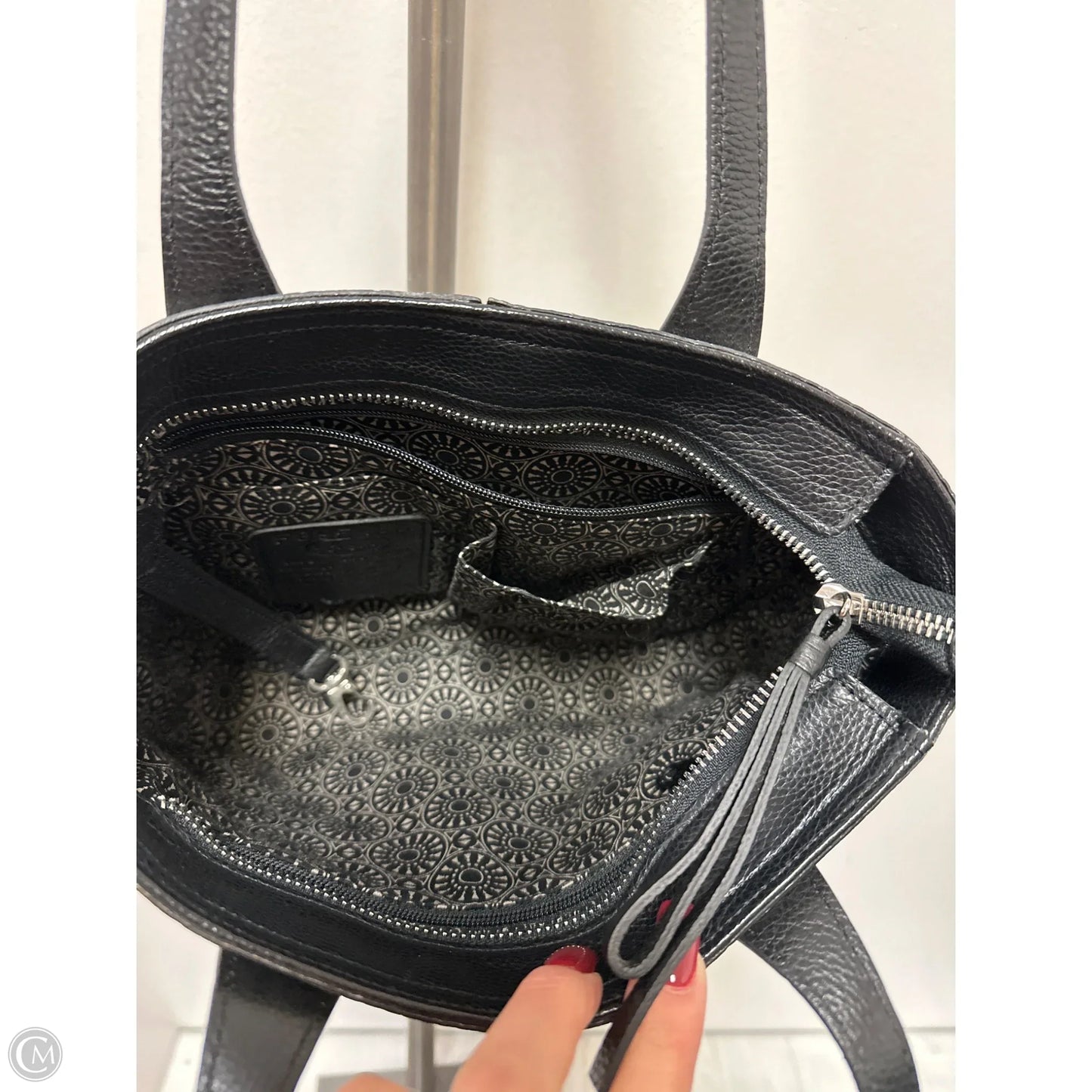 Handbag Leather By Brighton, Size: Small
