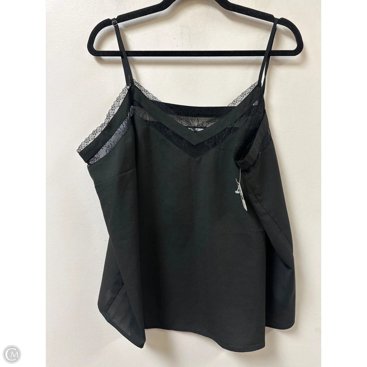 Top Sleeveless By Mittoshop In Black, Size: 2x