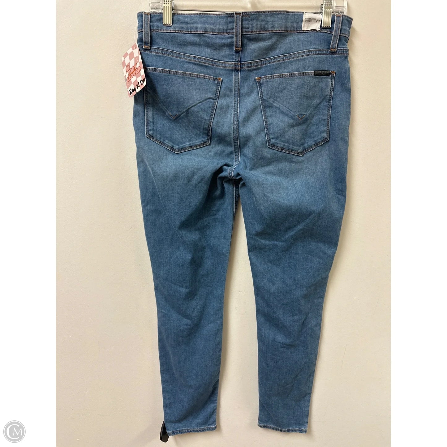 Jeans Skinny By Hudson In Blue Denim, Size: 8