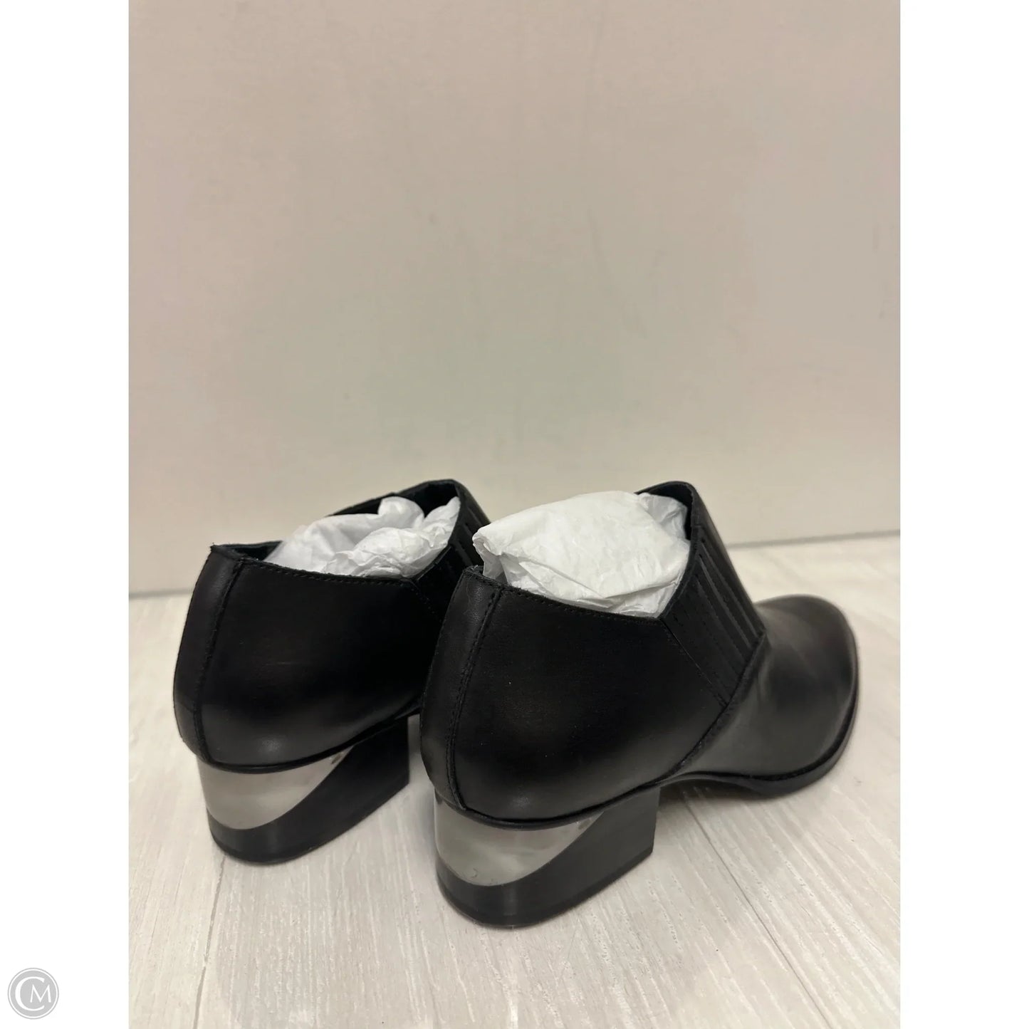 Boots Ankle Heels By Steve Madden In Black, Size: 7.5