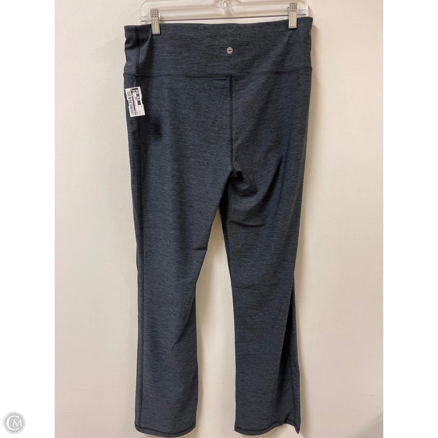 Athletic Leggings By Avia In Grey, Size: L