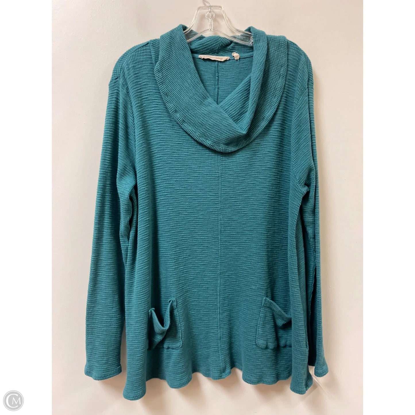 Tunic Long Sleeve By Soft Surroundings In Blue, Size: Xl