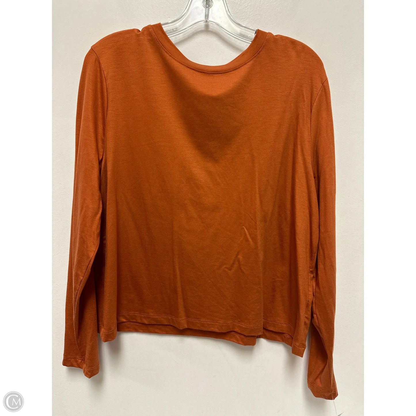 Top Long Sleeve By A New Day In Orange, Size: L