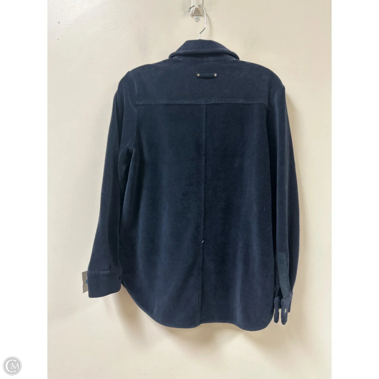 Jacket Shirt By Lysse In Navy, Size: S