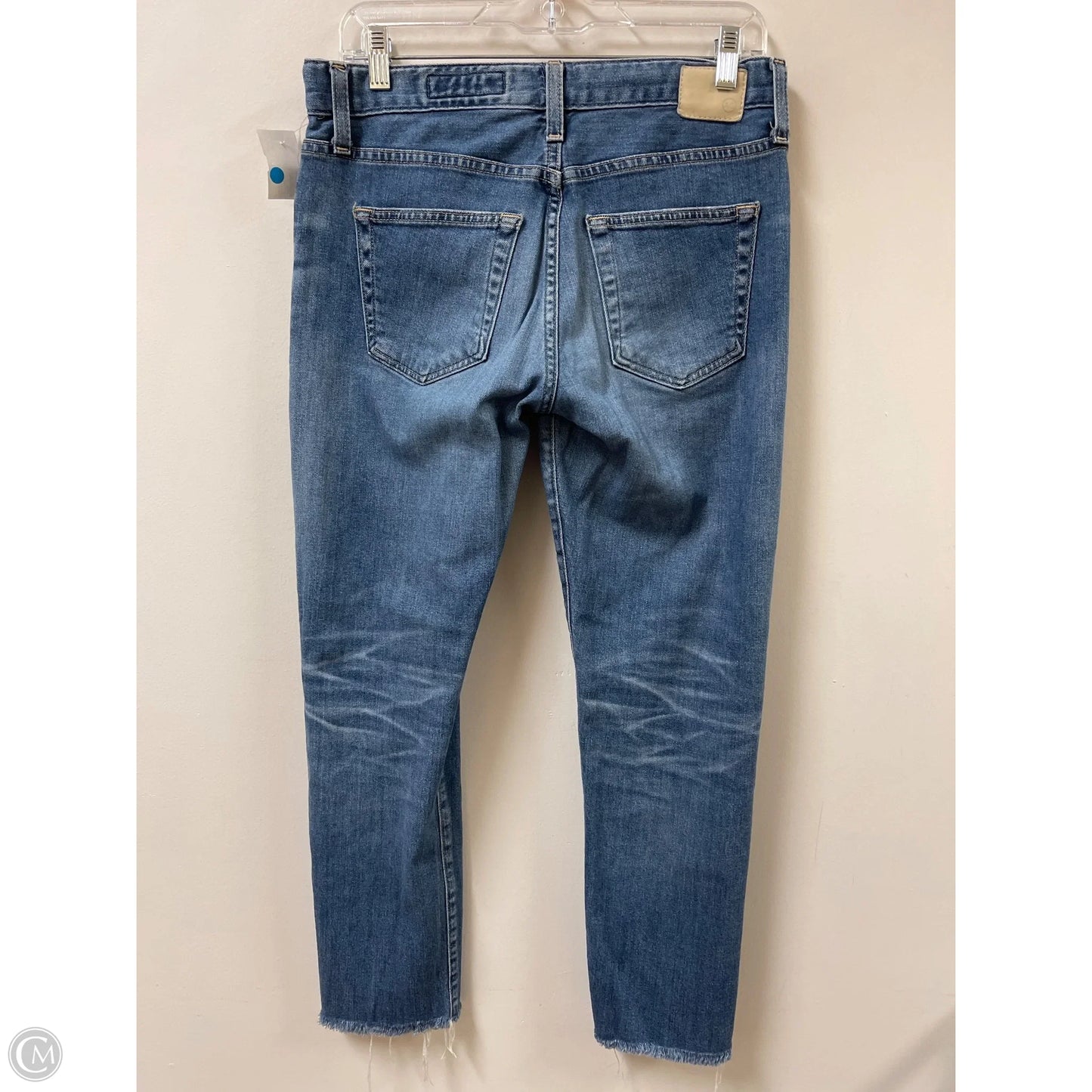 Jeans Boyfriend By Adriano Goldschmied In Blue Denim, Size: 4