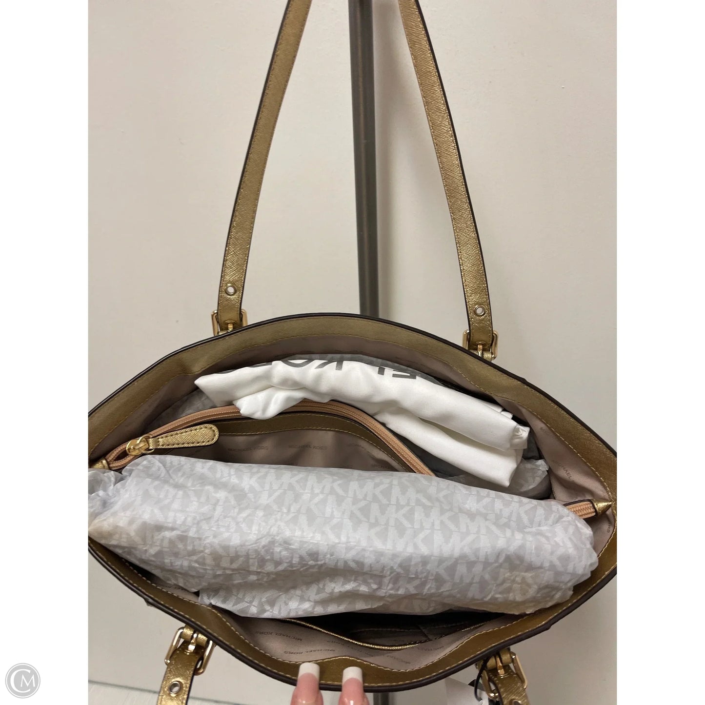 Handbag Designer By Michael Kors, Size: Large