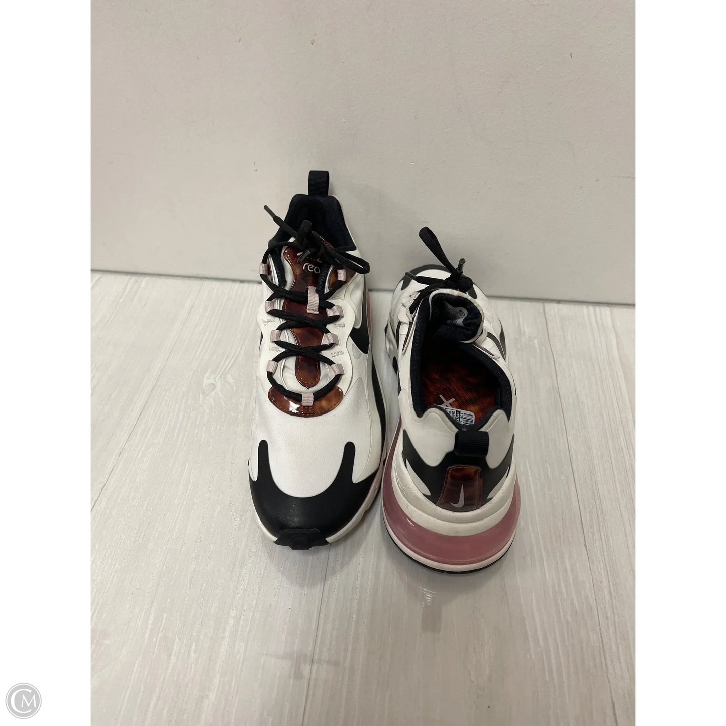 Shoes Athletic By Nike In Black & White, Size: 9.5