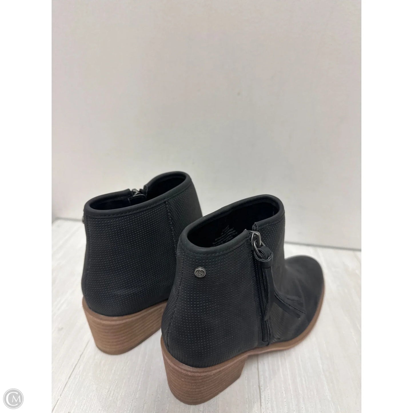 Boots Ankle Heels By Treasure And Bond In Grey, Size: 5