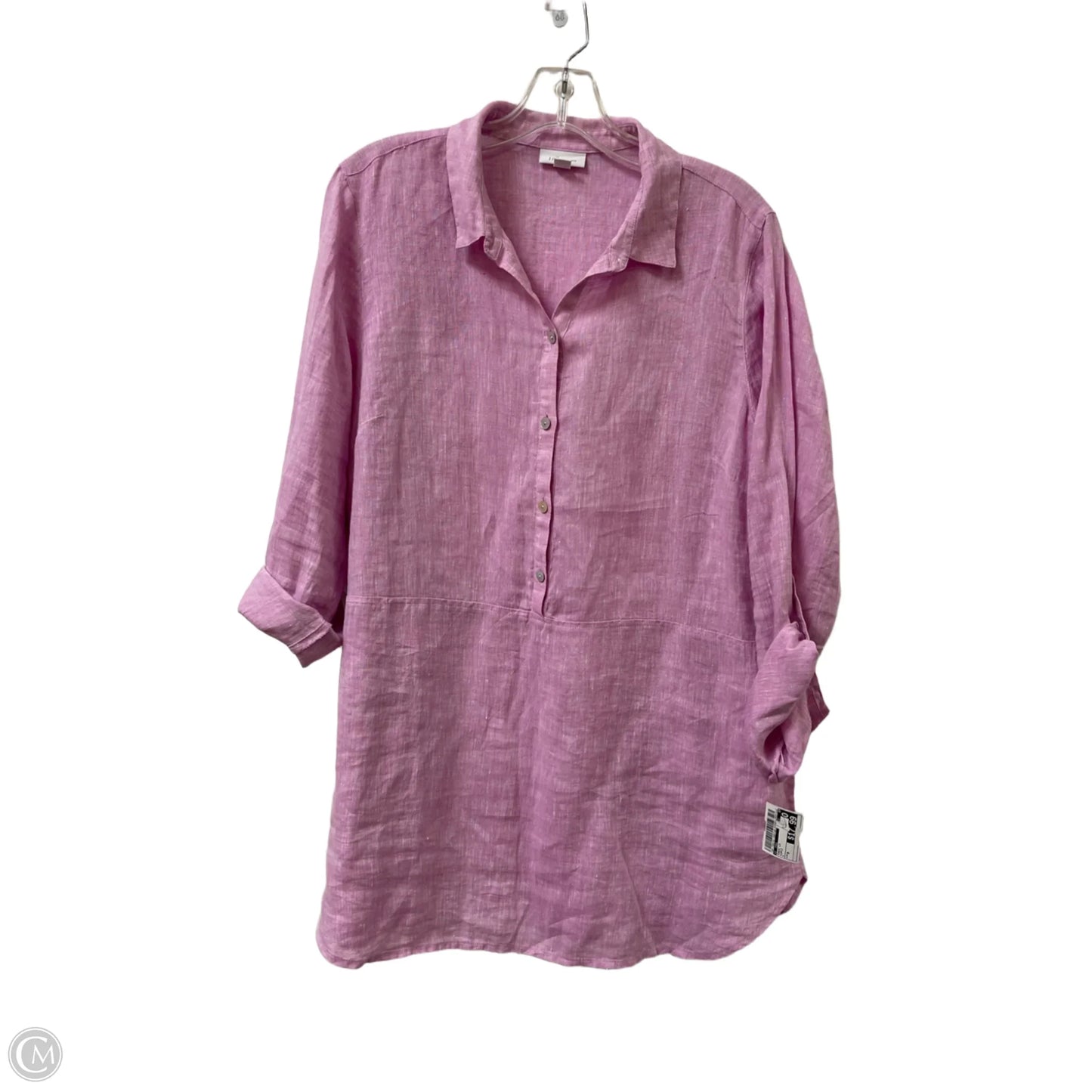 Tunic Long Sleeve By J. Jill In Purple, Size: M