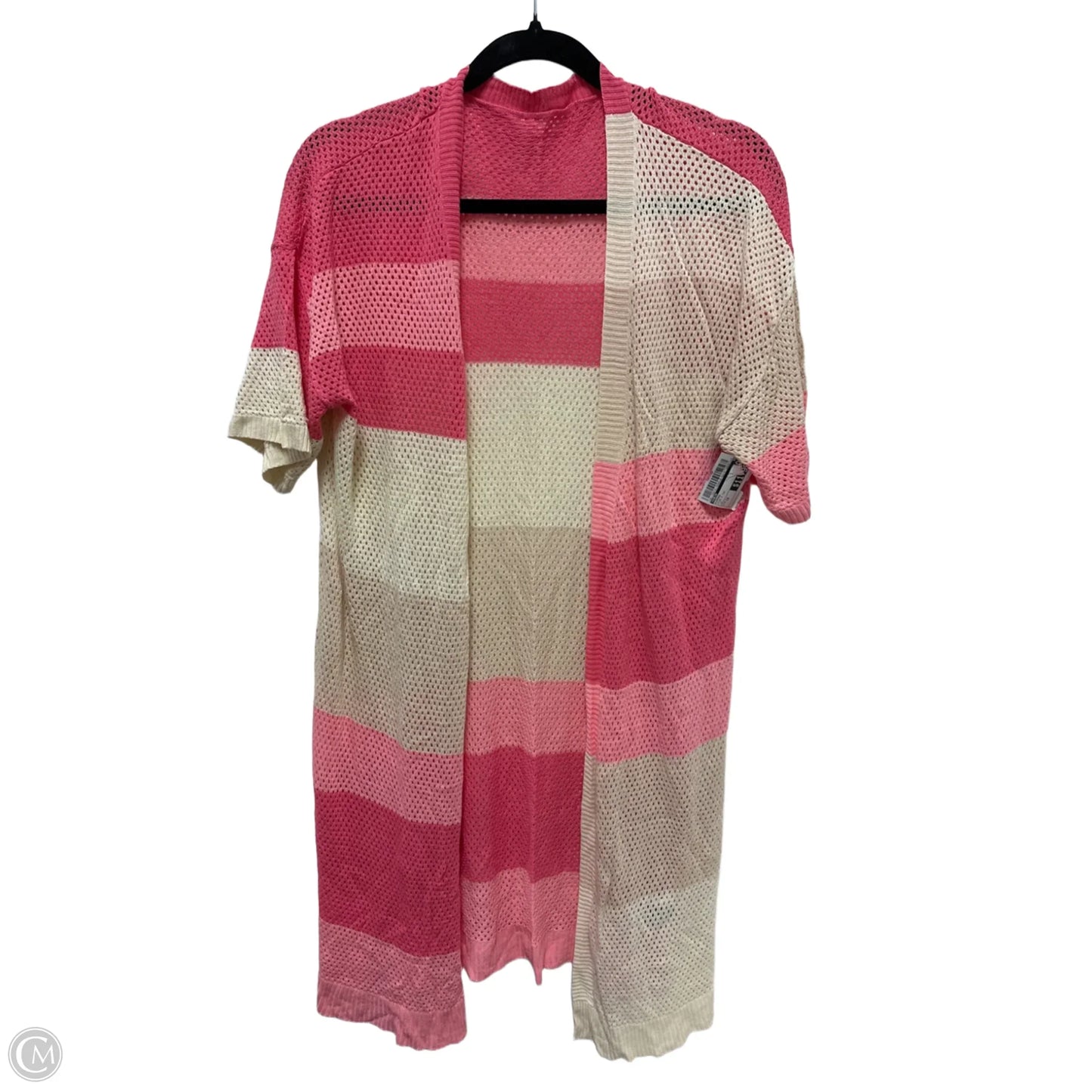 Kimono By Shein In Pink & Tan, Size: 1x