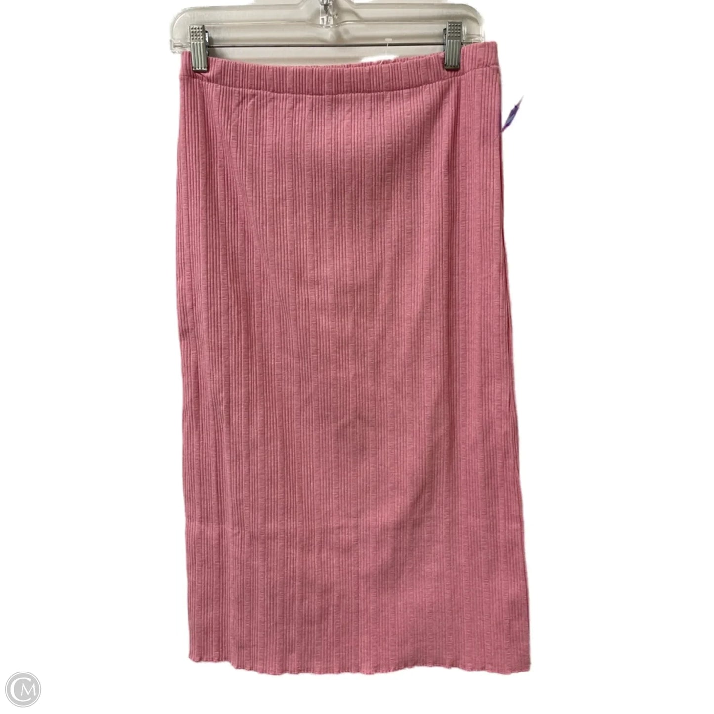 Skirt Midi By Francesca's In Pink, Size: 12