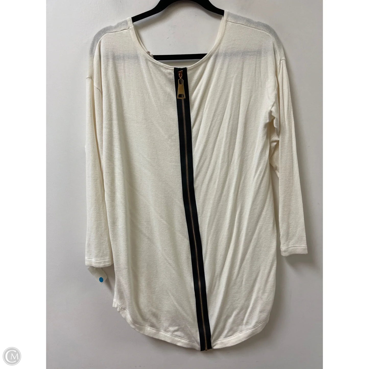 Sweater By Soft Surroundings In White, Size: M