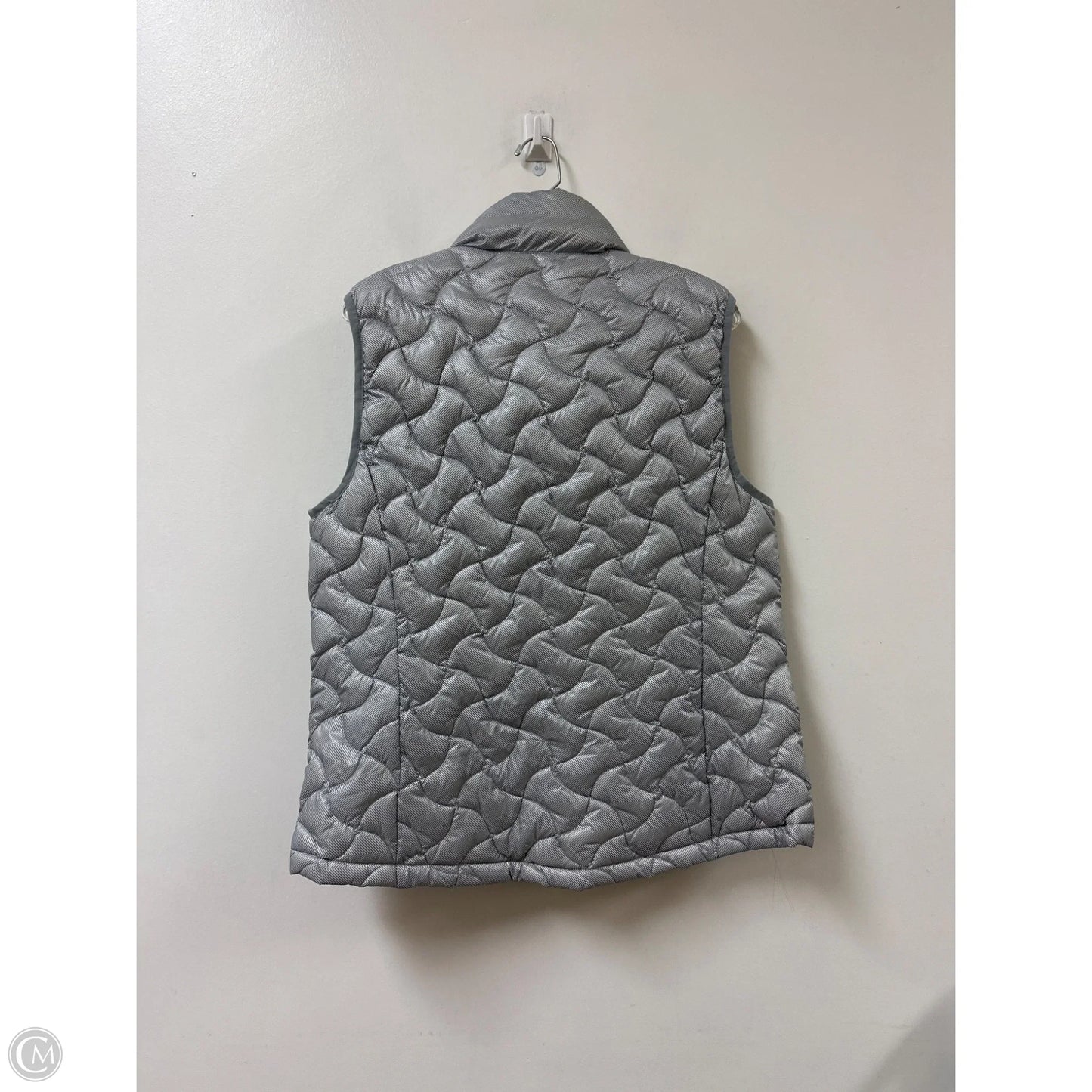 Vest Puffer & Quilted By Clothes Mentor In Grey, Size: Xl