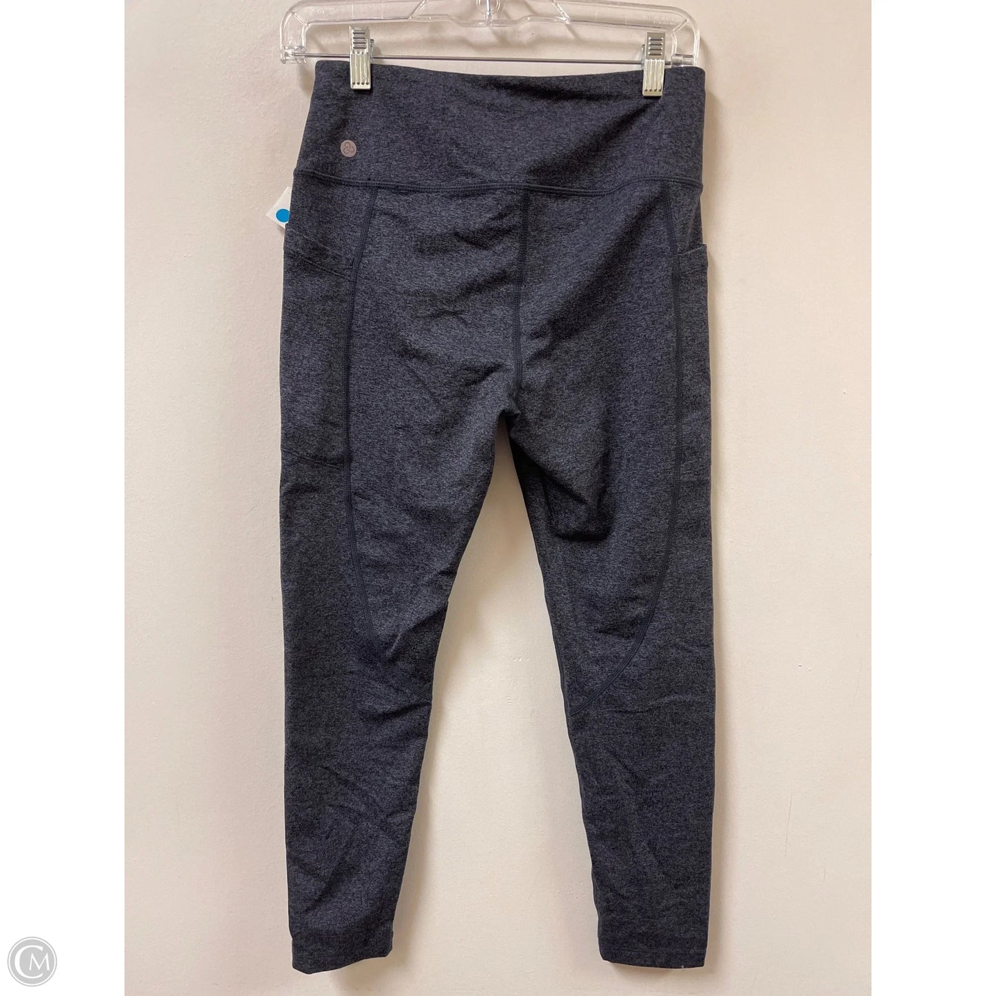 Athletic Leggings By Zella In Navy, Size: M