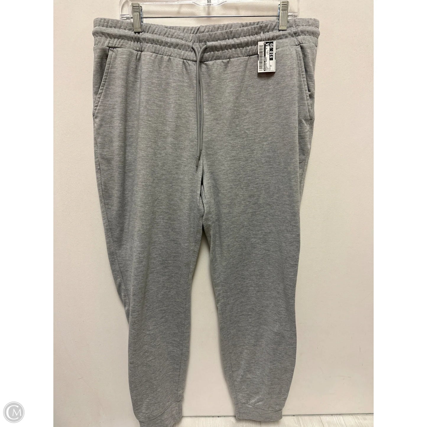 Athletic Pants By Athletic Works In Grey, Size: 12