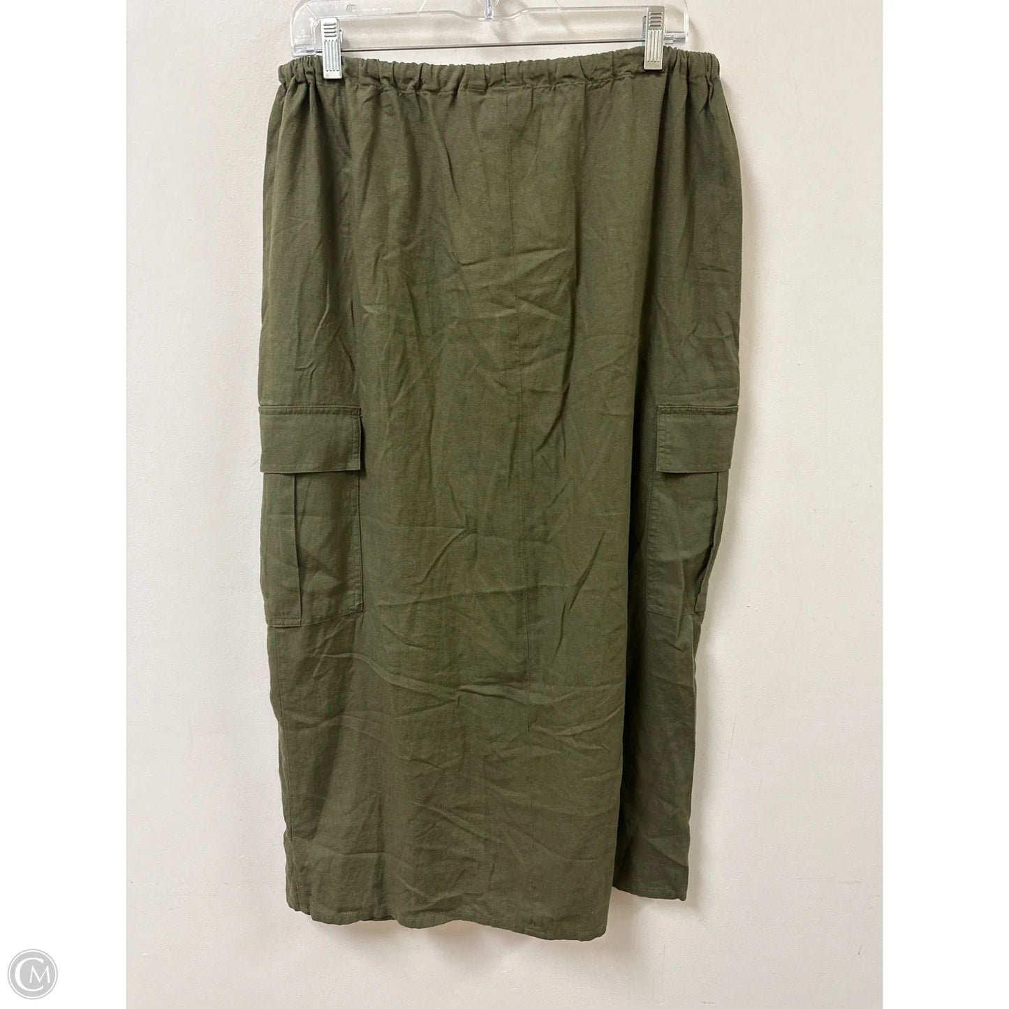 Skirt Maxi By Gap In Green, Size: 8