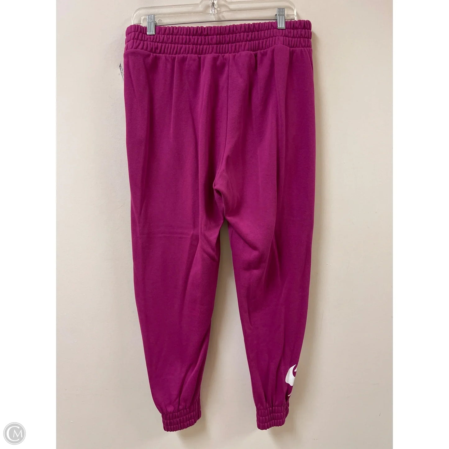 Athletic Pants By Nike In Pink, Size: L