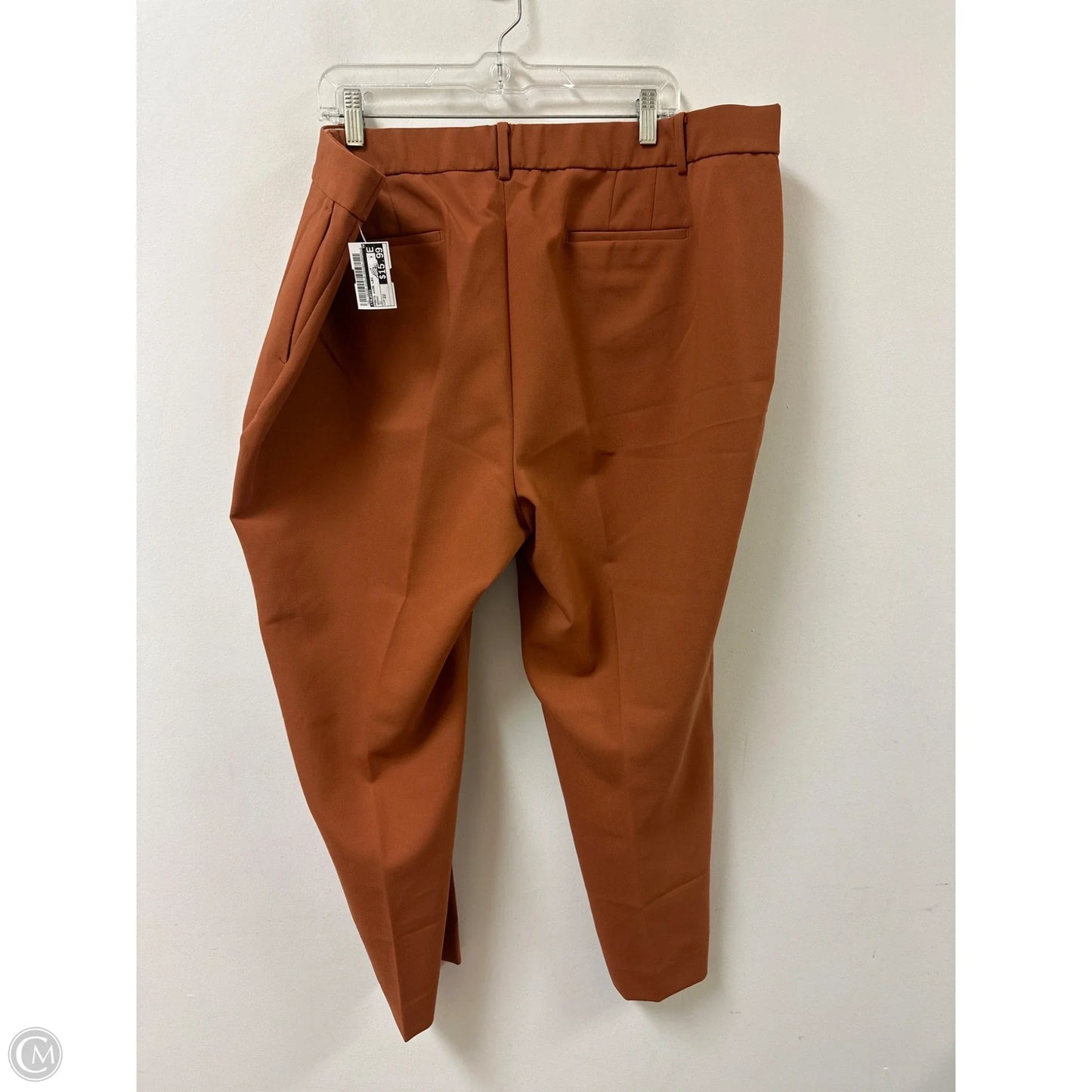 Pants Wide Leg By Talbots In Brown, Size: 22