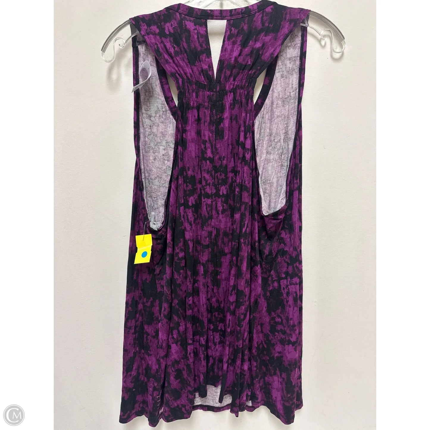 Athletic Top Short Sleeve By Livi Active In Purple, Size: 4x