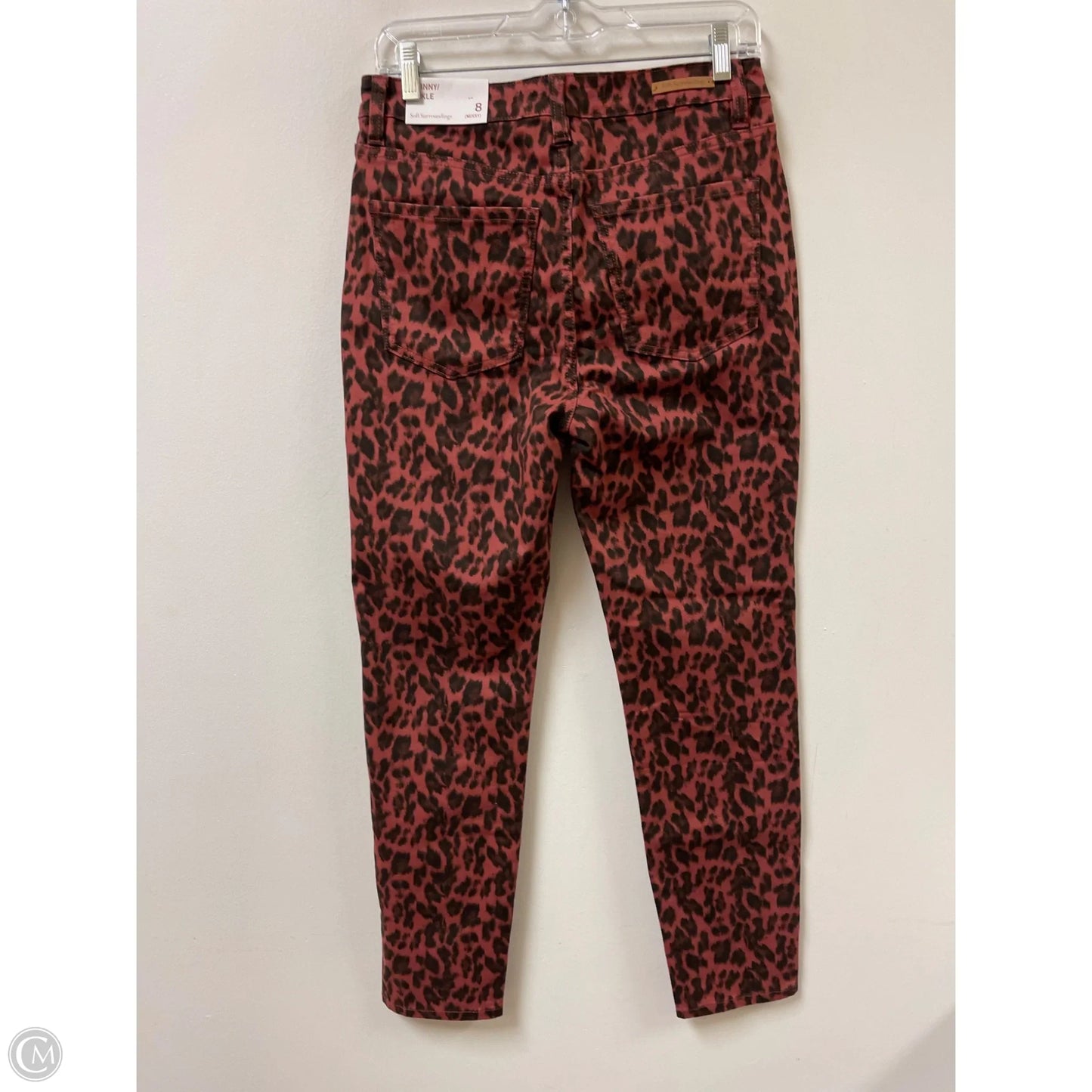 Jeans Straight By Soft Surroundings In Animal Print, Size: 8