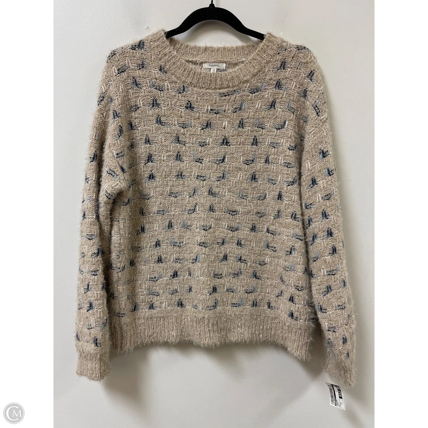 Sweater By Maurices In Cream, Size: Xs