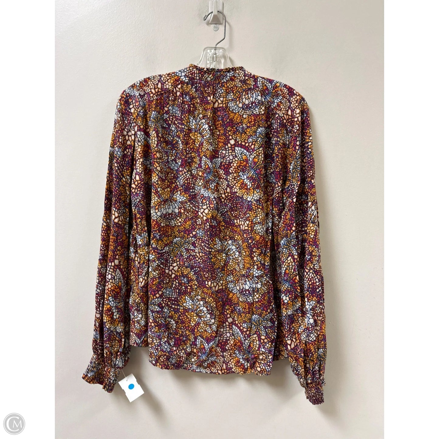 Top Long Sleeve By Maeve In Multi-colored, Size: M