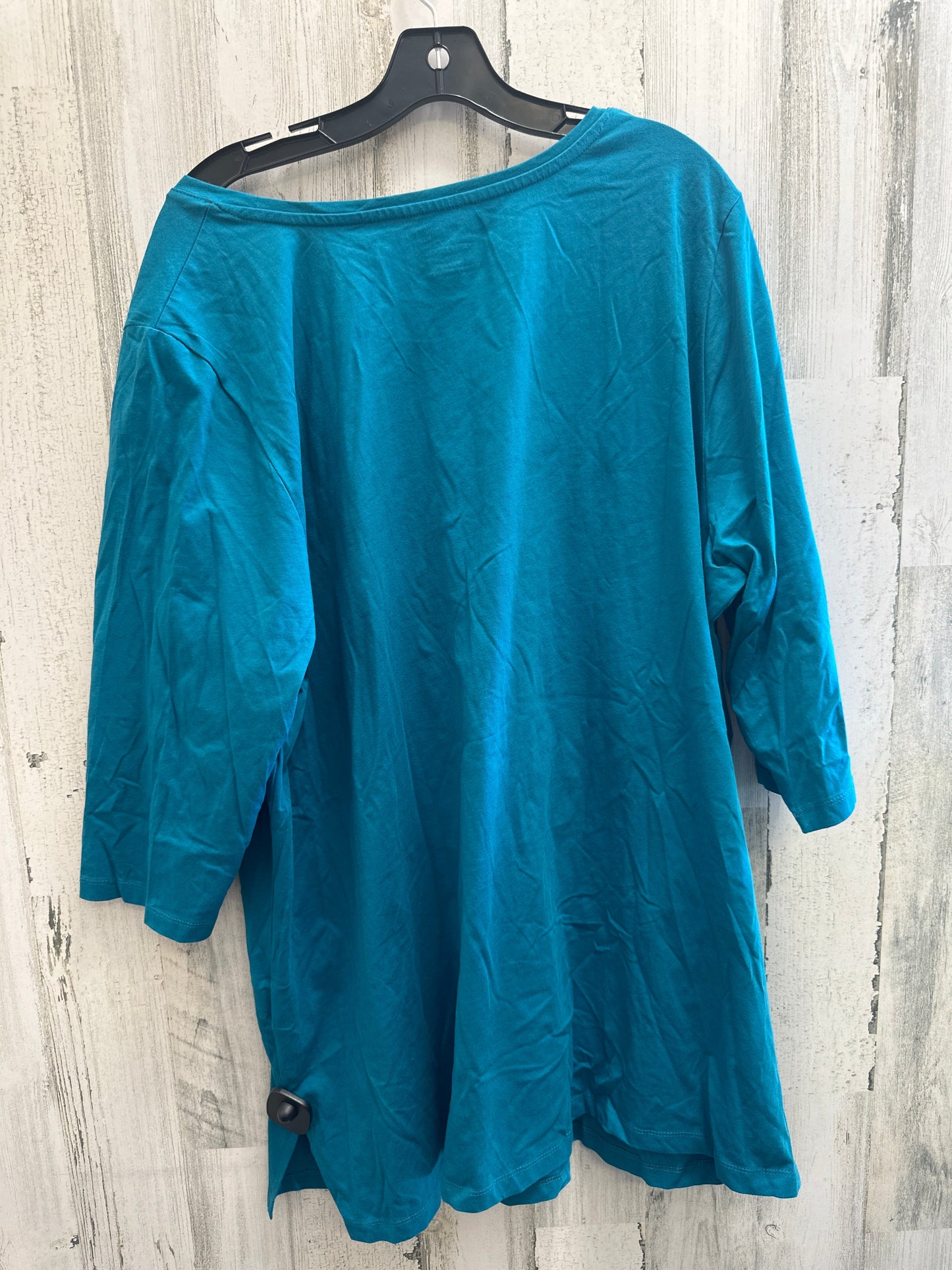 Top Short Sleeve By Catherines Size: 1x