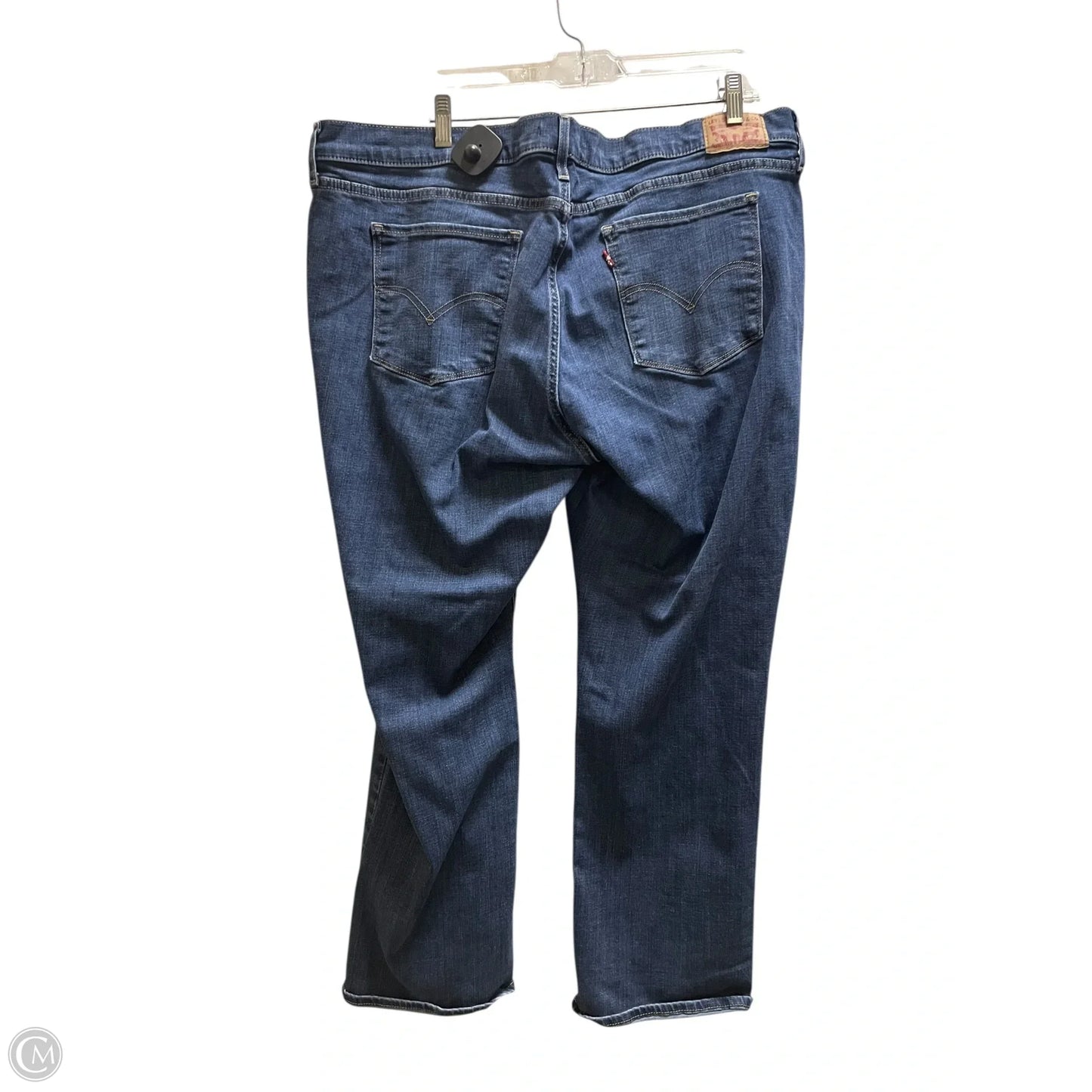 Jeans Straight By Levis In Blue Denim, Size: 20