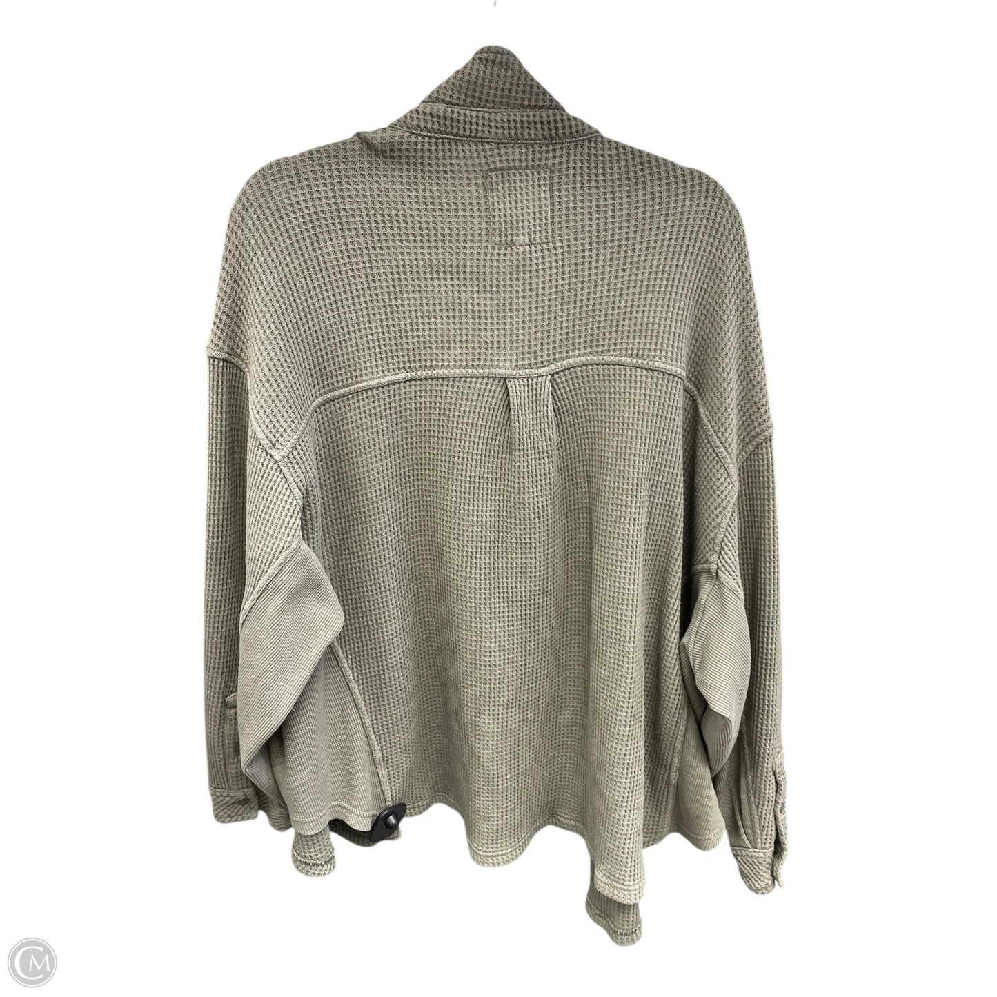 Top Long Sleeve By Aerie In Green, Size: Xl