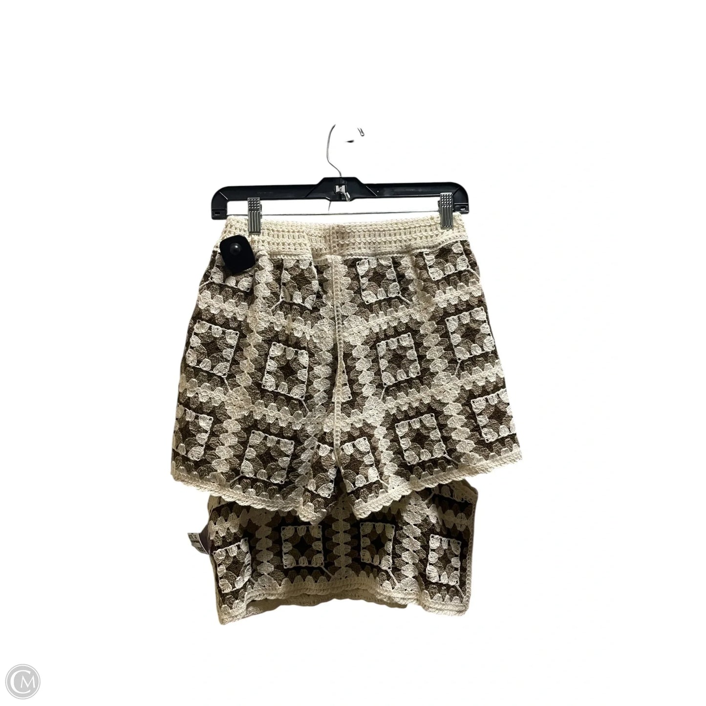 Shorts Set By Rebellion In Brown, Size: Xs
