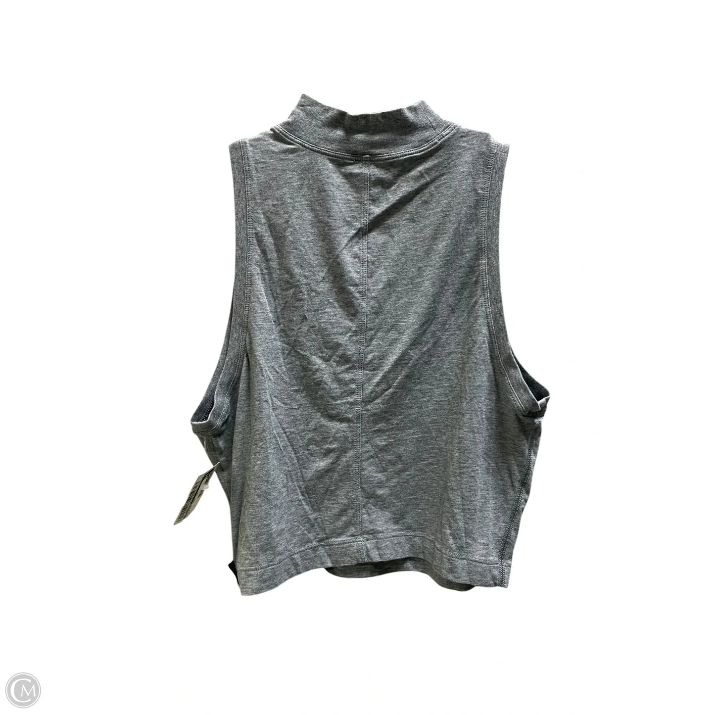 Athletic Tank Top By Lululemon In Grey, Size: Xs