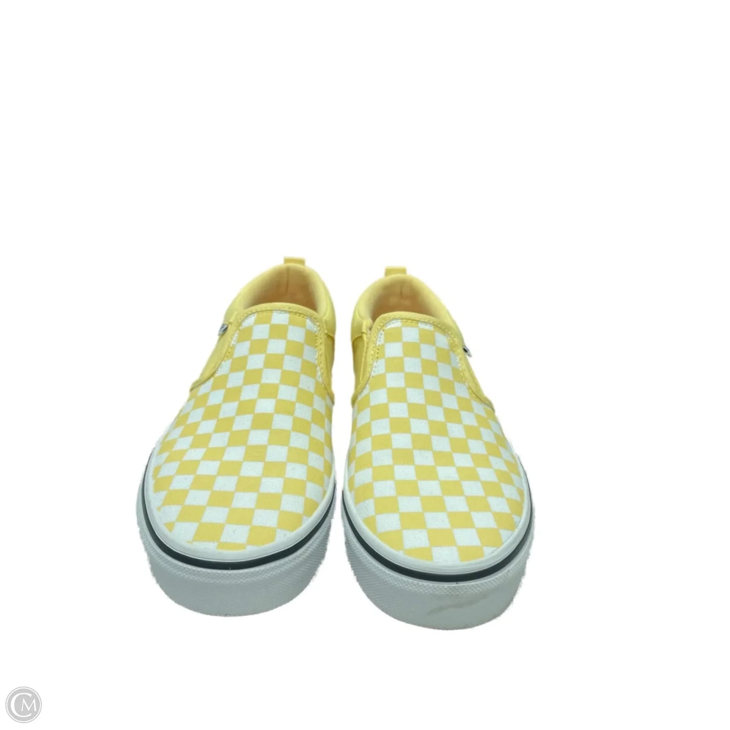 Shoes Flats By Vans In Yellow, Size: 6