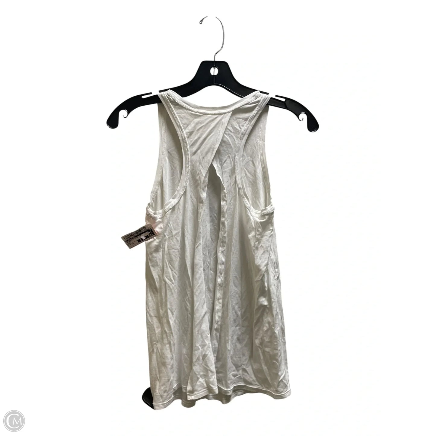 Athletic Tank Top By Lululemon In White, Size: Xs