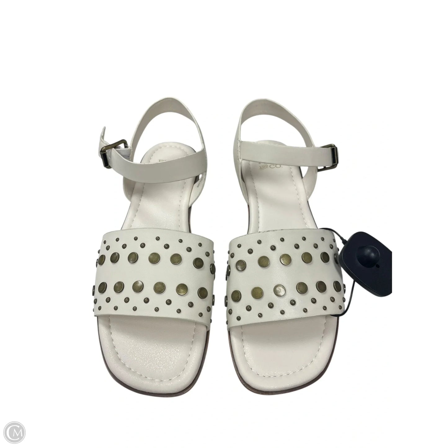 Sandals Designer By Frye In Cream, Size: 8
