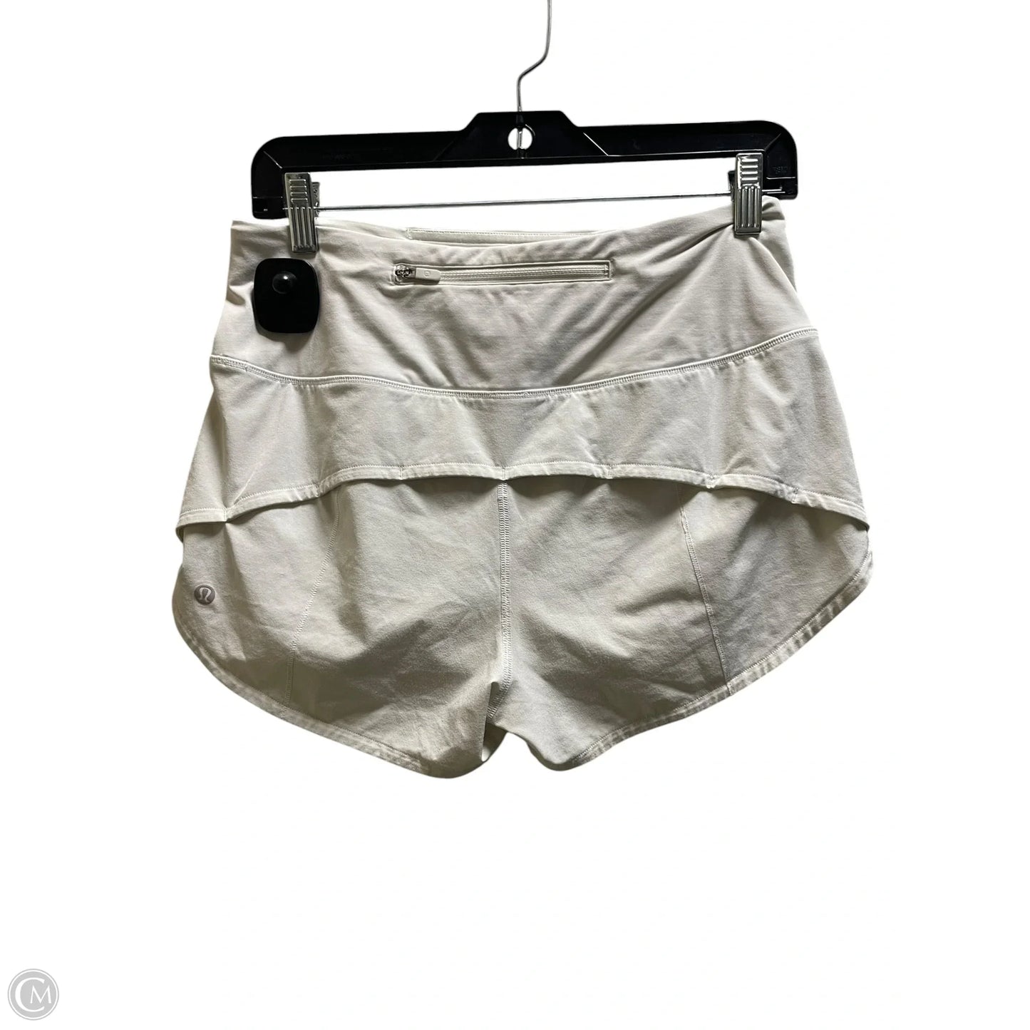 Athletic Shorts By Lululemon In Cream, Size: 6