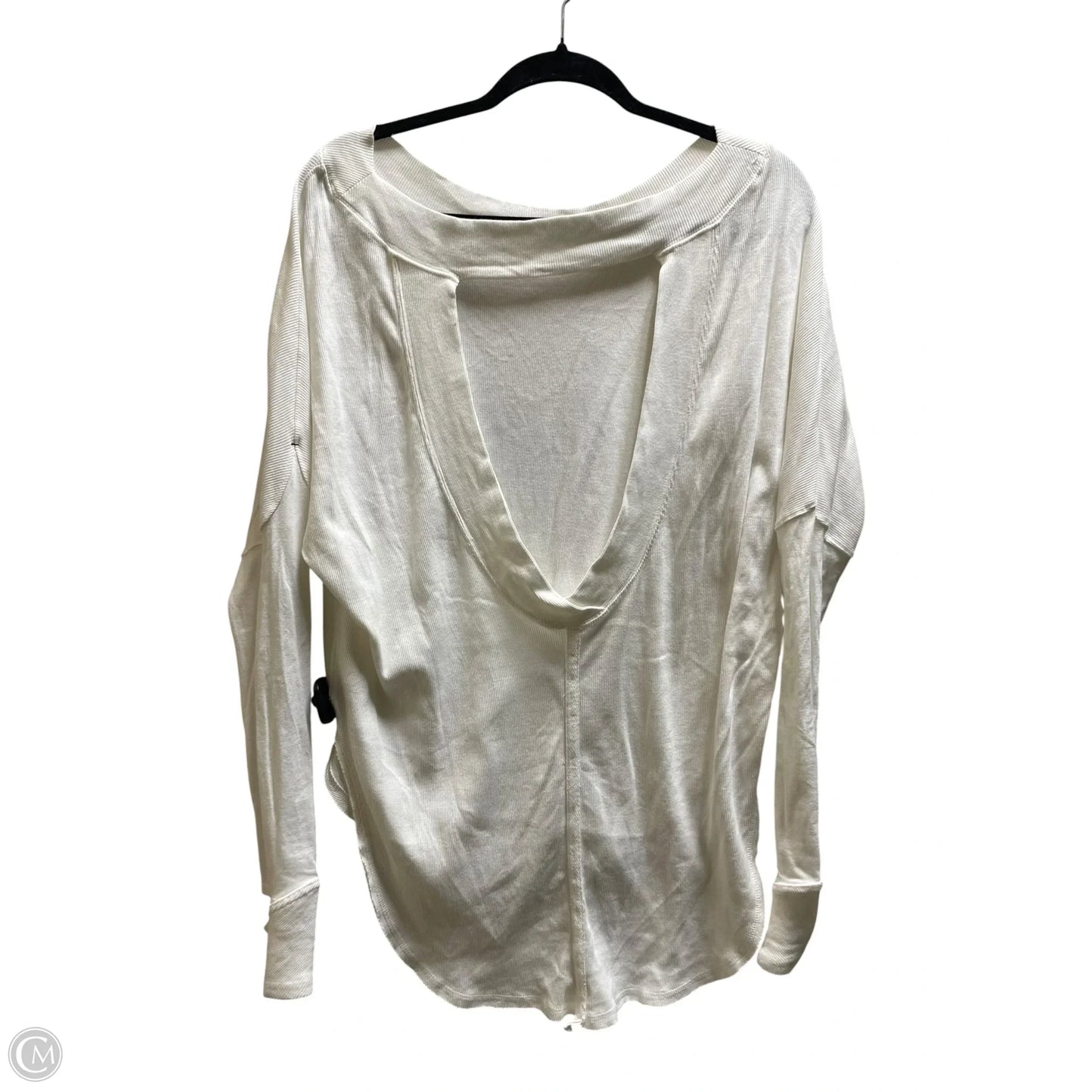 Top Long Sleeve By Free People In White, Size: Xs