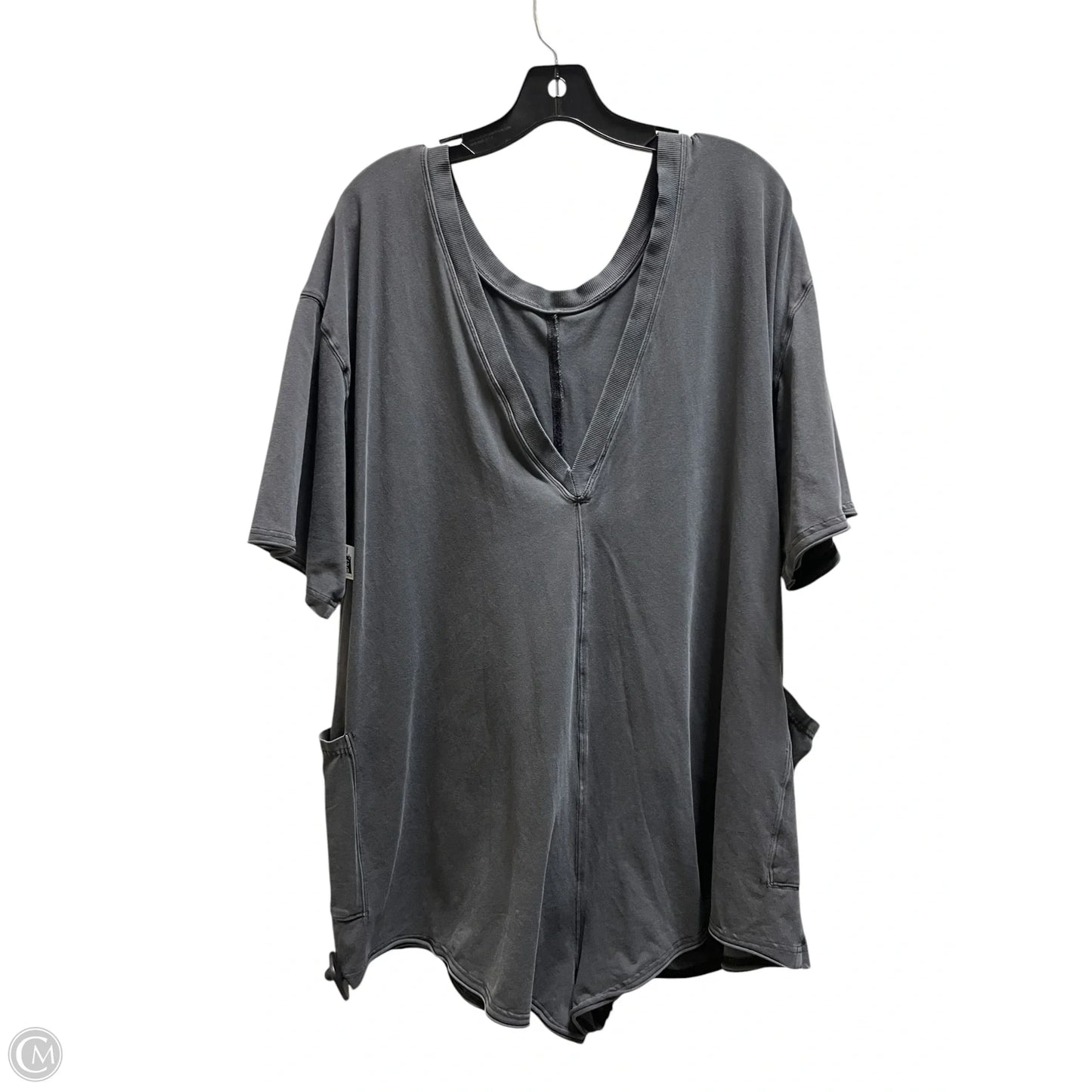 Romper By Free People In Grey, Size: L